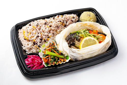 銀鮭のちゃんちゃん焼き弁当