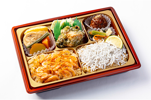 静岡県産桜海老と釜揚げしらすご飯御膳