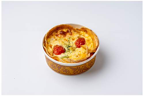 トルティーヤキッシュ　タコススタイル