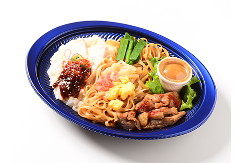 マレーシアの屋台ごはん風プレート