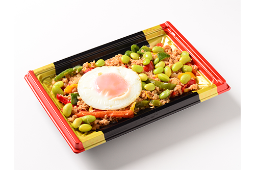 しょっつる風味のSOYガパオ